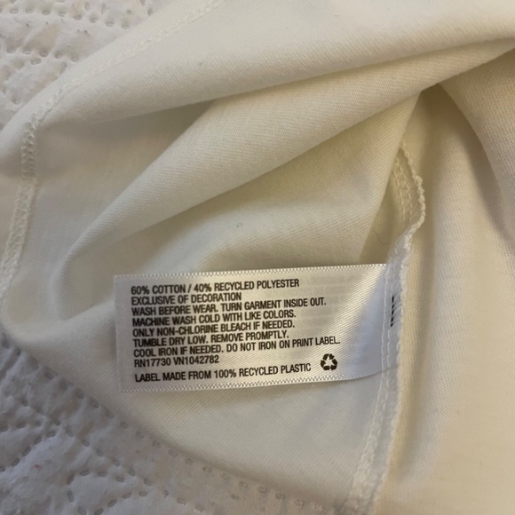 Cat and Jack Long Sleeve Top Eyelet Ruffle 3T  NWT - Picture 3 of 9